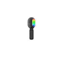 Мікрофон Promate VocalMic Bluetooth 2 x AUX LED Black (vocalmic.black)