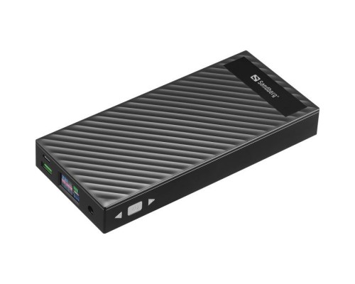 Батарея універсальна Sandberg 30000mAh PD/100W, DC/3-24V/120W, QC/3.0 (420-88)