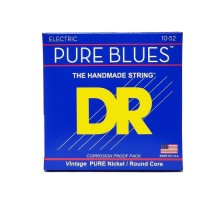 Струни для гітари DR Strings PURE BLUES Electric Guitar Strings - Medium to Heavy (10-52) (PHR-10/52)