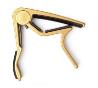 Каподастр Jim Dunlop Trigger Capo Acoustic Curved Gold (83CG)