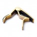 Каподастр Jim Dunlop Trigger Capo Acoustic Curved Gold (83CG)