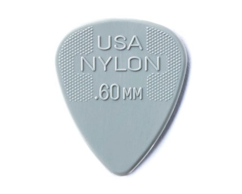 Медіатор Jim Dunlop Nylon Standard Pick 0.60mm 12 шт. (44P.60)