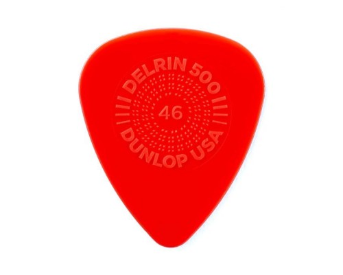 Медіатор Jim Dunlop Prime Grip Delrin 500 Pick .46mm 12 шт. (450P.46)