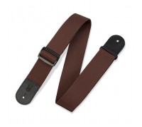 Ремінь для гітари Levy's Classics Series Polypropylene Guitar Strap Brown (M8POLY-BRN)