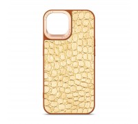 Чохол до мобільного телефона Harder Crocosaur Apple iPhone 14 Beige (ARM76715)