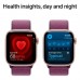 Смарт-годинник Apple Watch Series 10 GPS 42mm Rose Gold Aluminium Case with Plum Sport Loop (MWWK3QH/A)