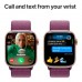 Смарт-годинник Apple Watch Series 10 GPS 42mm Rose Gold Aluminium Case with Plum Sport Loop (MWWK3QH/A)
