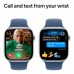 Смарт-годинник Apple Watch Series 10 GPS 46mm Silver Aluminium Case with Denim Sport Band - S/M (MWWL3QH/A)