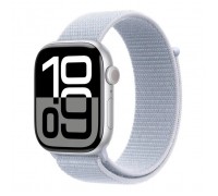 Смарт-годинник Apple Watch Series 10 GPS 46mm Silver Aluminium Case with Blue Cloud Sport Loop (MWWN3QH/A)