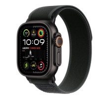 Смарт-годинник Apple Watch Ultra 2 2024 GPS + Cellular 49mm Black Titanium Case with Black Trail Loop - S/M (MX4U3UL/A)