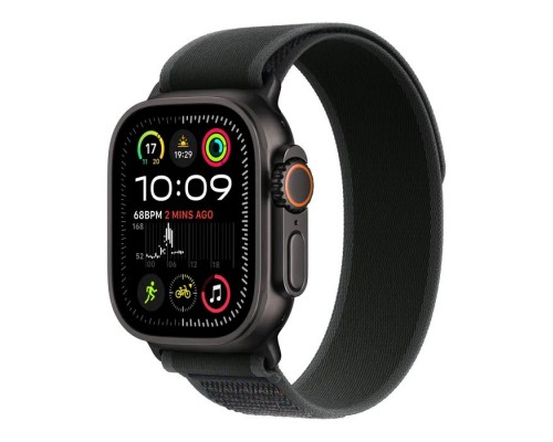 Смарт-годинник Apple Watch Ultra 2 2024 GPS + Cellular 49mm Black Titanium Case with Black Trail Loop - S/M (MX4U3UL/A)