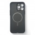 Чохол до мобільного телефона BeCover Carbonite Case MagSafe Apple iPhone 16 Pro Max Black (712069)