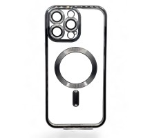 Чохол до мобільного телефона BeCover TPU Chrome Case (MagSafe) для Apple iPhone 16 Pro Max Black (712085)