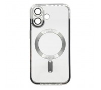 Чохол до мобільного телефона BeCover TPU Chrome Case MagSafe Apple iPhone 16 Silver (712073)