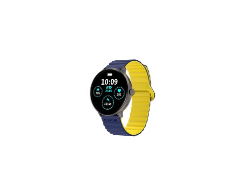 Смарт-годинник Canyon Jacky SW-69 Blue Yellow (CNS-SW69BL)