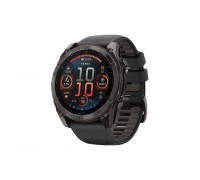 Смарт-годинник Garmin fenix 8 51mm,AMOLED,Saph,CrbnGryTi/Blk,Blk/PebbleGryBnd (010-02905-21)