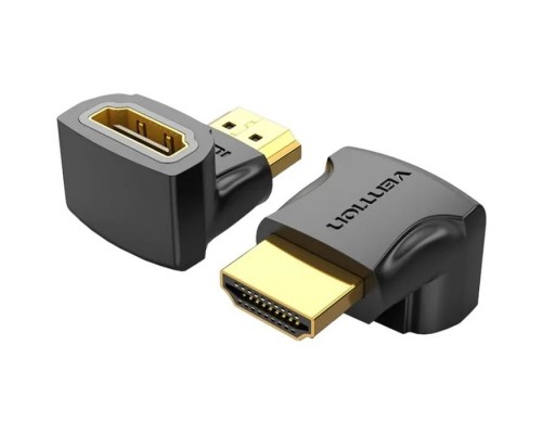 Перехідник HDMI F to HDMI M 90° 4K 60Hz PVC Vention (AIOB0)