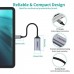 Перехідник USB-C M to DisplayPort F 0.2m 4K60Hz gray Choetech (HUB-H11-GY-V2)