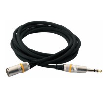 Мікрофонний кабель RockCable Microphone Cable - XLR (m) / TRS Jack 3m (RCL 30383 D6 M BA)