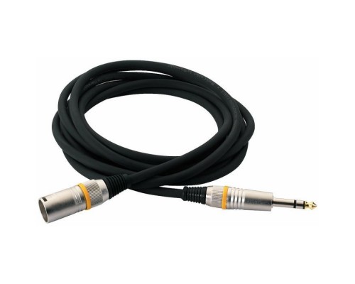 Мікрофонний кабель RockCable Microphone Cable - XLR (m) / TRS Jack 3m (RCL 30383 D6 M BA)