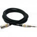 Мікрофонний кабель RockCable Microphone Cable - XLR (m) / TRS Jack 3m (RCL 30383 D6 M BA)