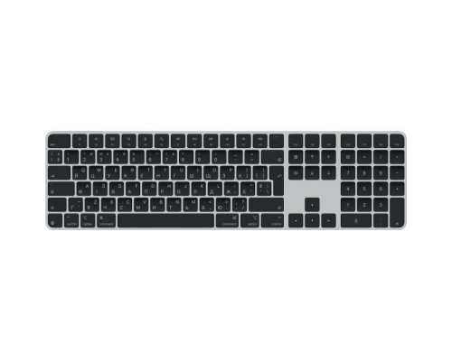 Клавіатура Apple Magic Keyboard with Touch ID Bluetooth/USB UA Black (MXK83UA/A)
