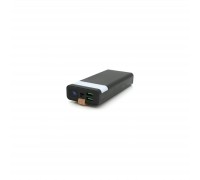 Батарея універсальна XO 20000mAh, PD/20W, QC/22.5W, flashlight, Micro-USB, Type-C, USB-A*2, black (XO-PR129 / 29303)