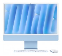 Комп'ютер Apple 24" iMac Retina 4.5K / Apple M4 (8-c/CPU, 8-c/GPU), 16, 256, Blue (MWUF3UA/A)