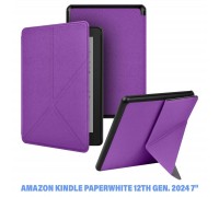 Чохол до електронної книги BeCover Ultra Slim Origami Amazon Kindle Paperwhite 12th Gen. 2024 7″ Purple (712840)