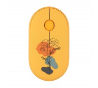 Мишка 2E MF300 FLORAPOPPY Silent Silent Wireless/Bluetooth Yellow (2E-MF300WFLORAYW)