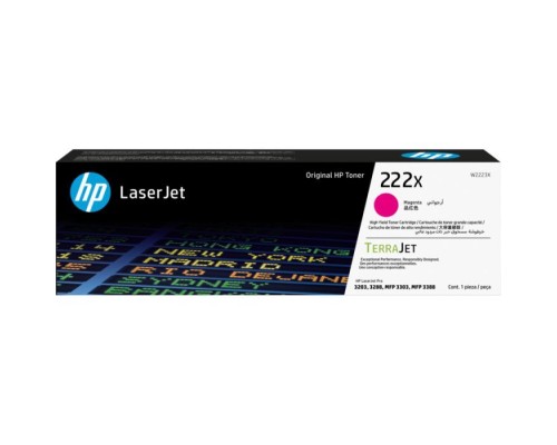 Картридж HP CLJ  222X Magenta 2.5K (W2223X)