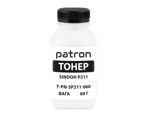 Тонер Pantum/Sindoh P211, 60 г Patron (PN-SP211-060)