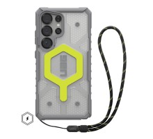 Чохол до мобільного телефона UAG Samsung Galaxy S25 Ultra Pathfinder Clear with Magnet Bundle Active Neon Lanyard (2144831BV01)