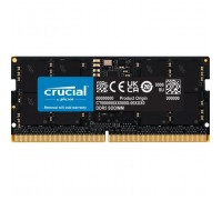 Модуль пам'яті для ноутбука SoDIMM DDR5 16GB 4800 MHz Micron (CT16G48C40S5T)