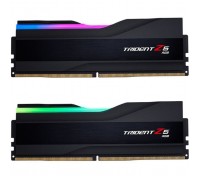 Модуль пам'яті для комп'ютера DDR5 96GB (2x48GB) 5600 MHz Trident Z5 RGB Matte Black G.Skill (F5-5600J4040D48GX2-TZ5RK)