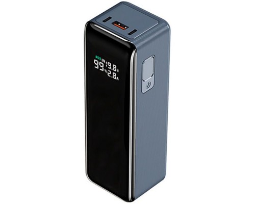 Батарея універсальна Atria 30000mAh PD/3.1/160W(Max)80W+80W, QC/3.0/22.5W, Blue (WPD-160SB)