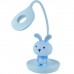 Настільна лампа Kite Bunny LED з акумулятором, блакитна (K24-492-1-3)
