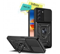 Чохол до мобільного телефона BeCover Military Infinix Hot 50 (X6720) Black (713046)