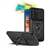Чохол до мобільного телефона BeCover Military Infinix Hot 50 Pro (X6881) Black (713048)