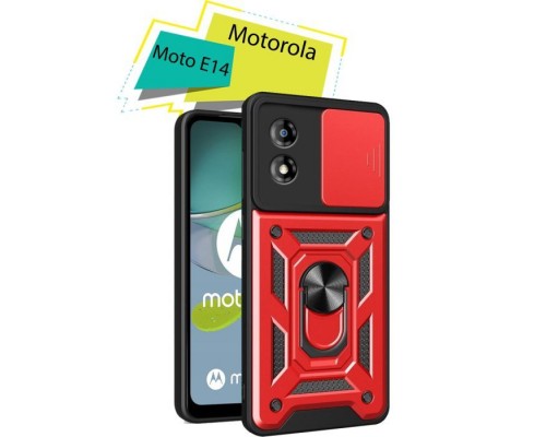 Чохол до мобільного телефона BeCover Military Motorola Moto E14 Red (713055)