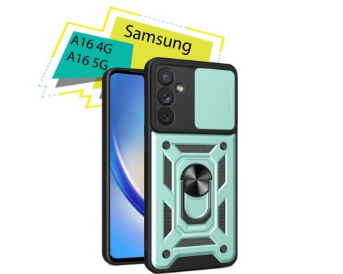 Чохол до мобільного телефона BeCover Military Samsung Galaxy A16 4G SM-A165/A16 5G SM-A166 Dark Green (713070)