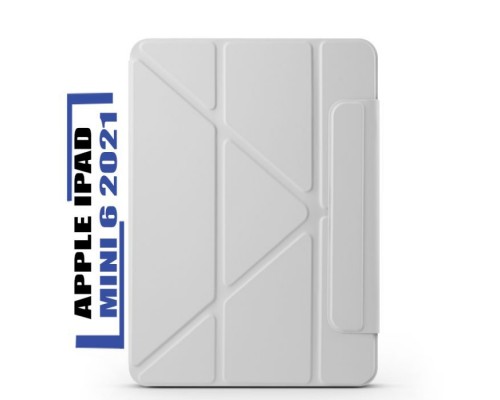 Чохол до планшета BeCover Ultra Slim Origami Magnetic Apple iPad Mini 6 2021 Gray (712944)