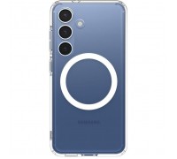 Чохол до мобільного телефона Spigen Samsung Galaxy S25+, Ultra Hybrid MagFit, Clear White (ACS08981)