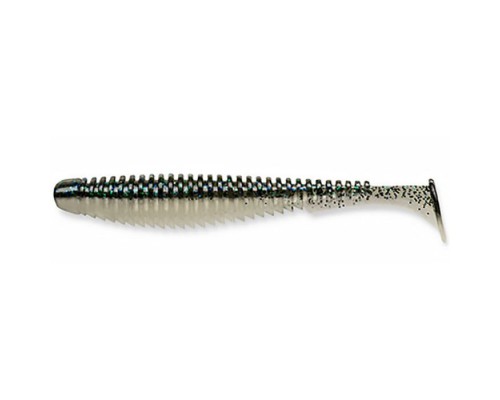 Силікон рибальський FishUP U-Shad 3" 201 - Bluegill/Pearl (9шт/уп) (1864.15.12)