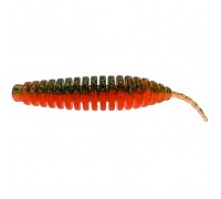 Силікон рибальський FishUP Tanta 3" 205 - Watermelon/Orange (6шт/уп) (1862.00.19)