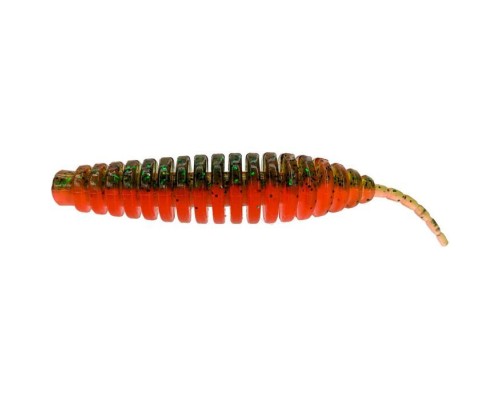 Силікон рибальський FishUP Tanta 3" 205 - Watermelon/Orange (6шт/уп) (1862.00.19)