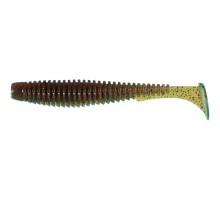 Силікон рибальський FishUP U-Shad 2" 019 - Motor Oil/Red (10шт/уп) (1864.13.93)