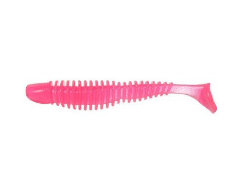 Силікон рибальський Reins Bubbling Shad 4" 206 UV Pink Sigh (8 шт/уп.) (1552.07.76)