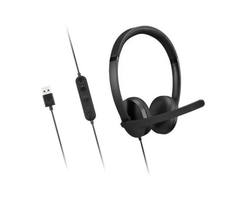 Навушники Lenovo USB-A Wired Stereo Headset Gen 2 Black (4XD1P83425)