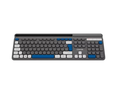 Клавіатура Canyon HKB-W03 Wireless UA Grey (CNS-HKBW03DG)